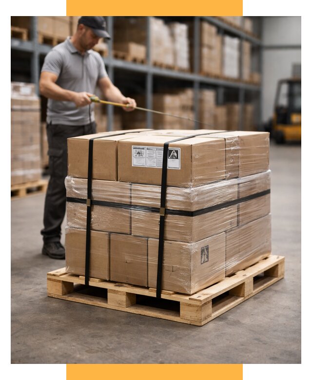 Упаковка и паллетирование грузов от 3563 р. | СетСервис-Ксп