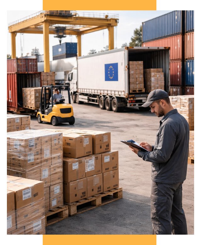 Доставка грузов из Европы от 12217 р., логистика СетСервис-Ксп