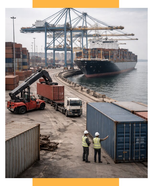 Морские перевозки из Европы от 61086 р. за контейнер | СетСервис-Ксп