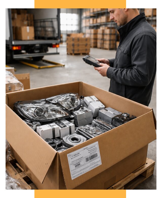 Доставка автозапчастей из Европы под ключ от 12726 р. | СетСервис-Ксп