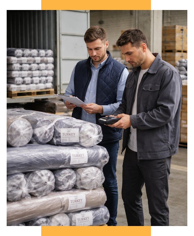 Доставка текстиля из Турции от 45815 р. под ключ, СетСервис-Ксп