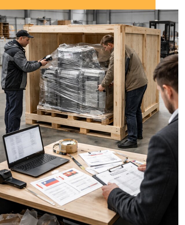 Доставка промышленного оборудования из США от 66177 руб