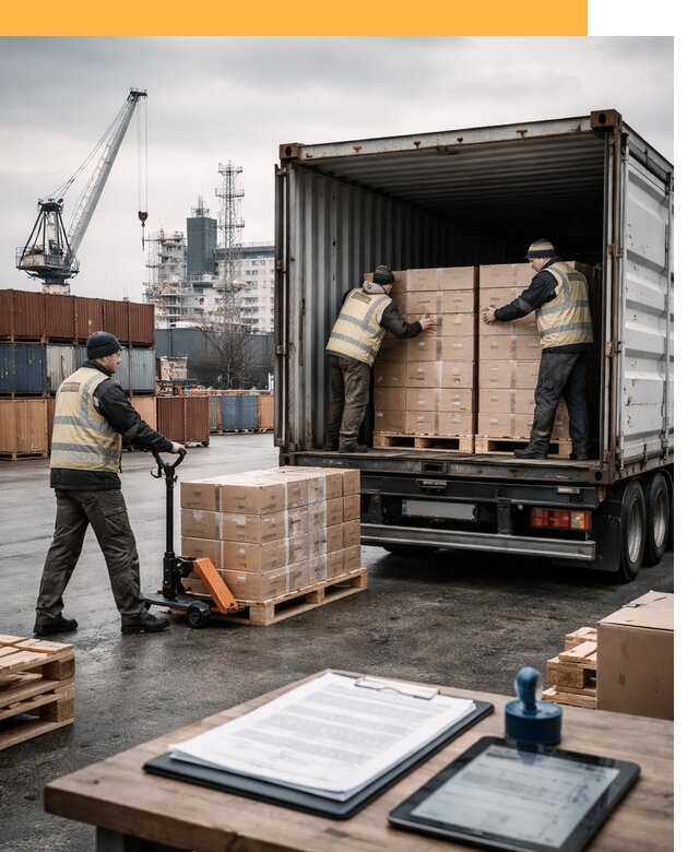 Доставка грузов из Латвии от 25453 руб, морская, авто, авиа