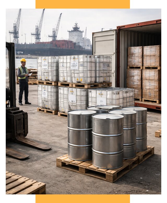 Доставка химического сырья из Индии от 254525 р. | СетСервис-Ксп