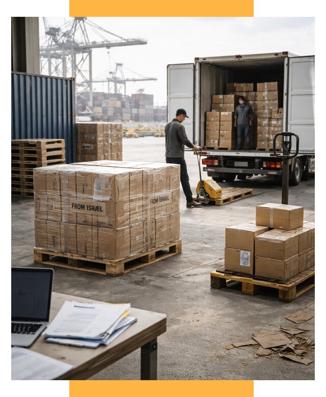 Доставка грузов из Израиля от 15272 р., логистика от СетСервис-Ксп