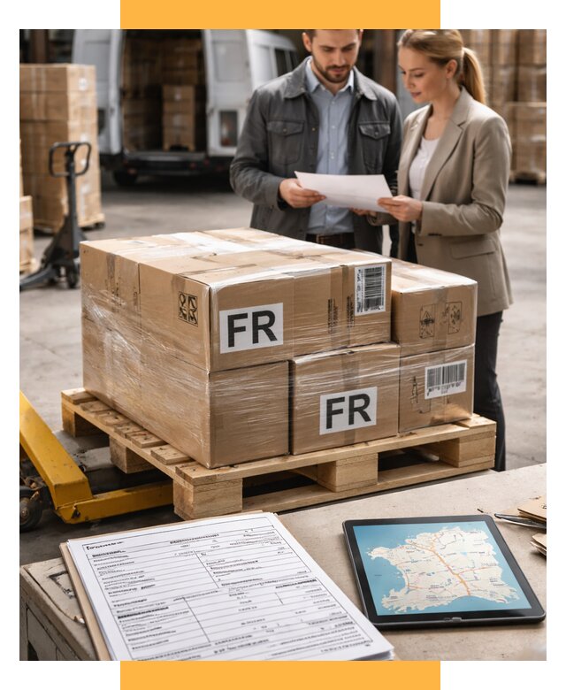 Доставка грузов в Францию от 25453 р., логистика СетСервис-Ксп