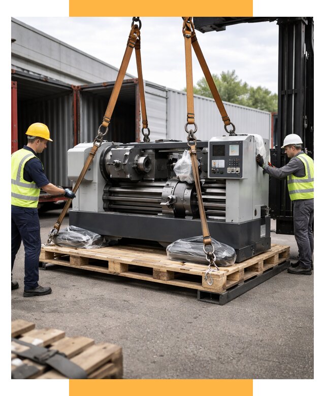 Перевозка станков и таможня от 61086 р. | СетСервис-Ксп логистика