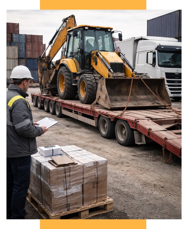 Международная перевозка спецтехники от 45815 р., СетСервис-Ксп