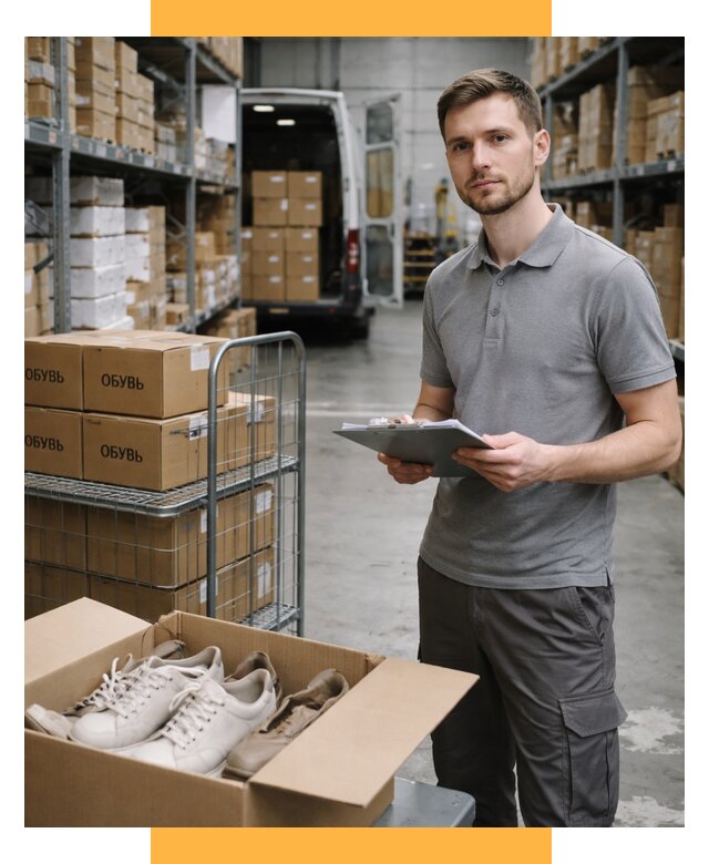 Доставка обуви из Китая и Турции от 4581 р. СетСервис-Ксп