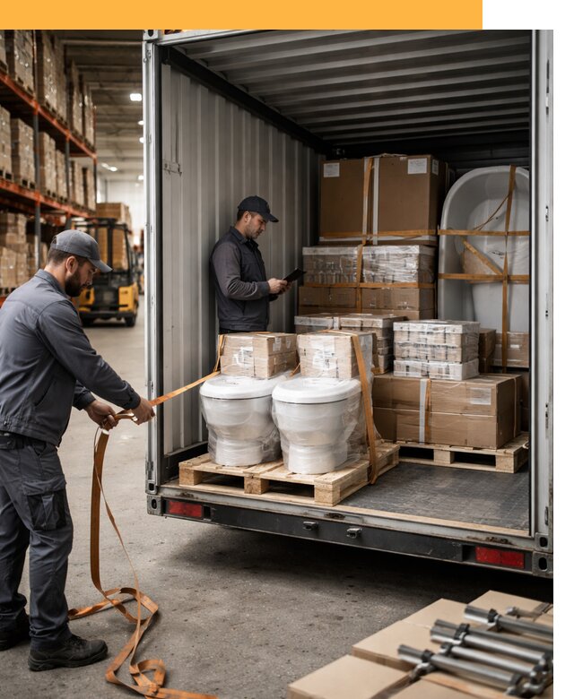 Перевозка сантехнического оборудования по России и миру от 1833