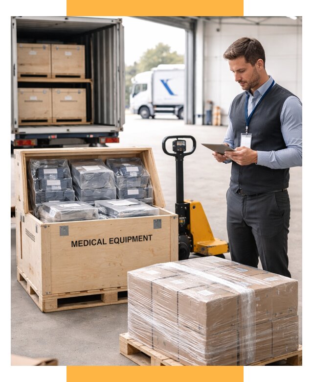 Перевозка медицинского оборудования от 15272 р. в СетСервис-Ксп