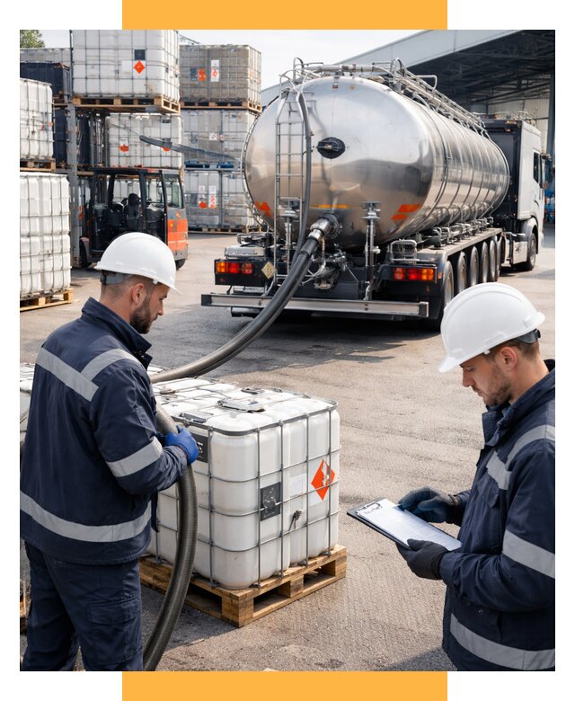 Перевозка химического сырья от 8654 р. Логистика СетСервис-Ксп