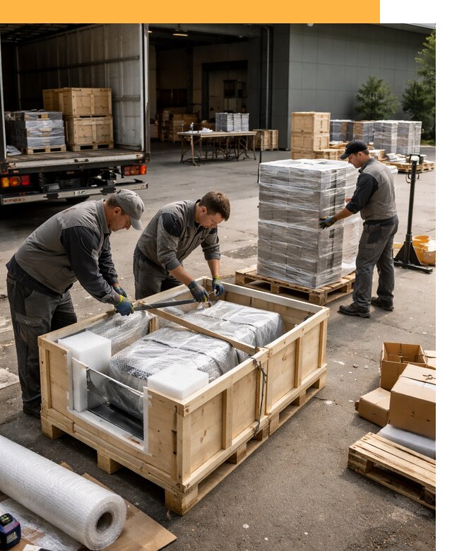 Перевозка выставочных грузов по миру от 25453 руб за м2 с таможней