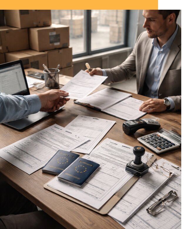 Таможенное оформление грузов из Европы от 8654 руб