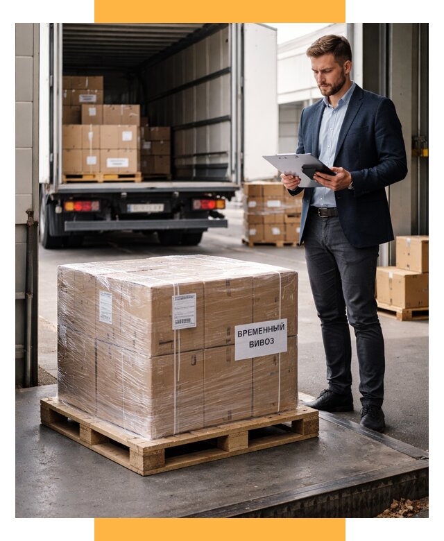 Временный вывоз товаров под ключ от 8145 р. | СетСервис-Ксп