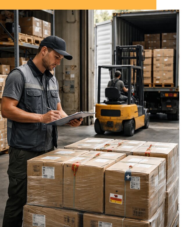 Реэкспорт товаров с таможенным оформлением и доставкой от 12217