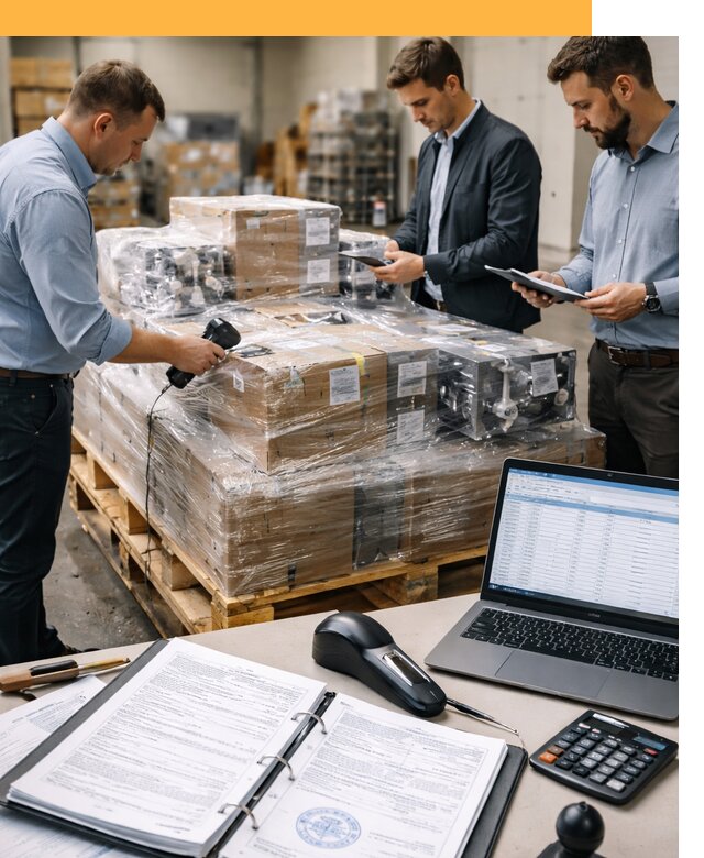 Таможенное оформление промышленного оборудования от 15272 руб.