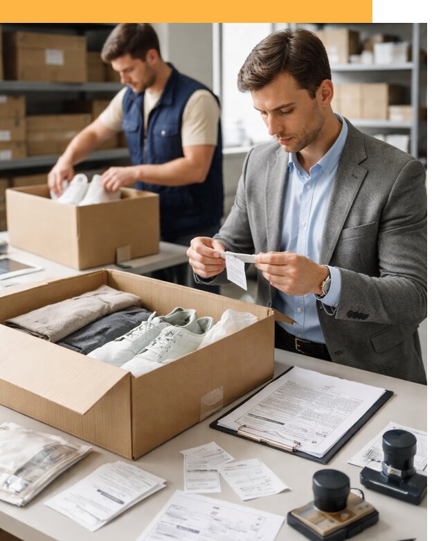 Таможенное оформление одежды и обуви по выгодной цене от 6618 руб