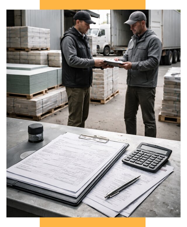 Таможенное оформление стройматериалов от 8654 р. | СетСервис-Ксп