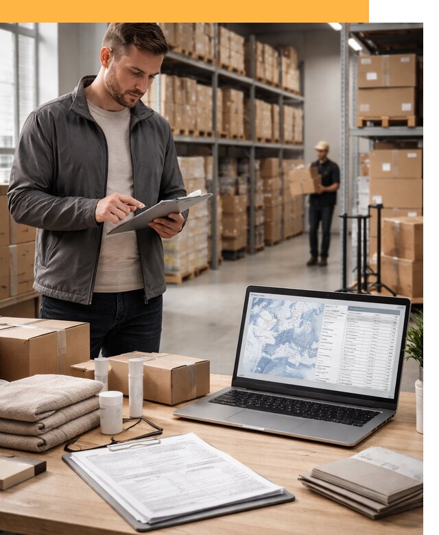 Закупка товаров в Европе под ключ: доставка, таможня от 7636 руб