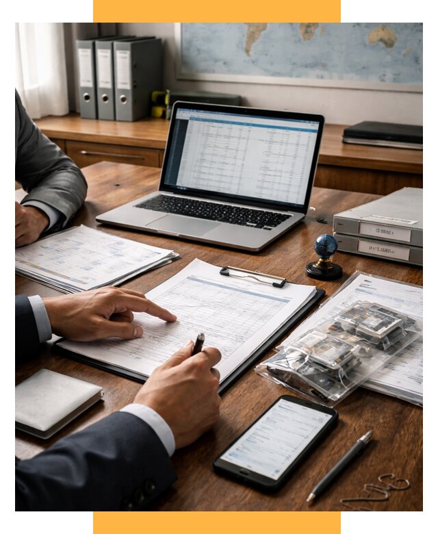 Проверка поставщика за рубежом от 8654 р. | СетСервис-Ксп аудит