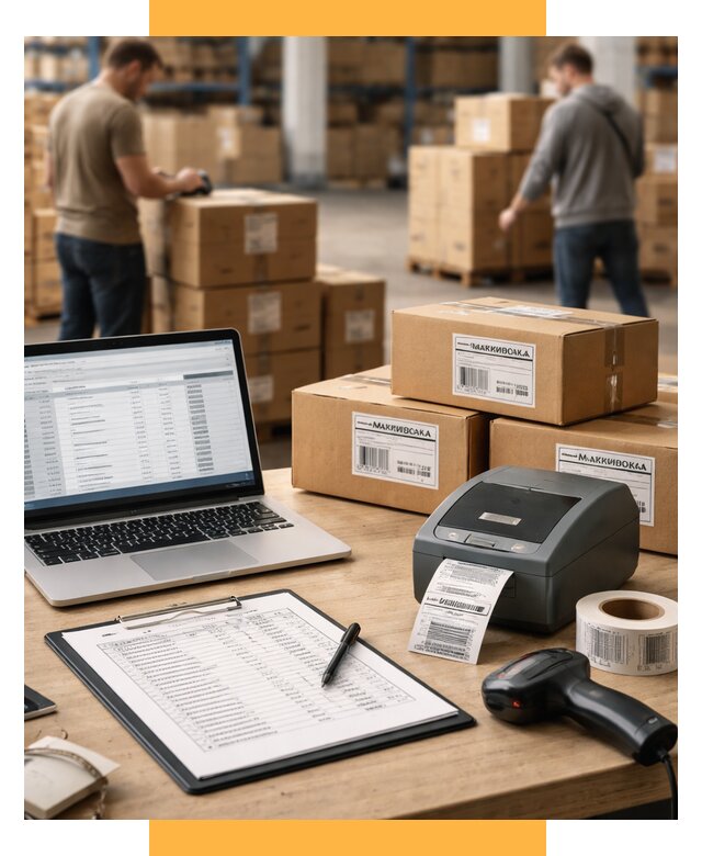 Маркировка импортных товаров от 4581 р. под ключ, СетСервис-Ксп